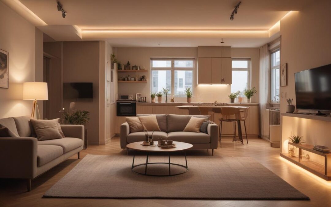 Automatyzacja oświetlenia w małym mieszkaniu