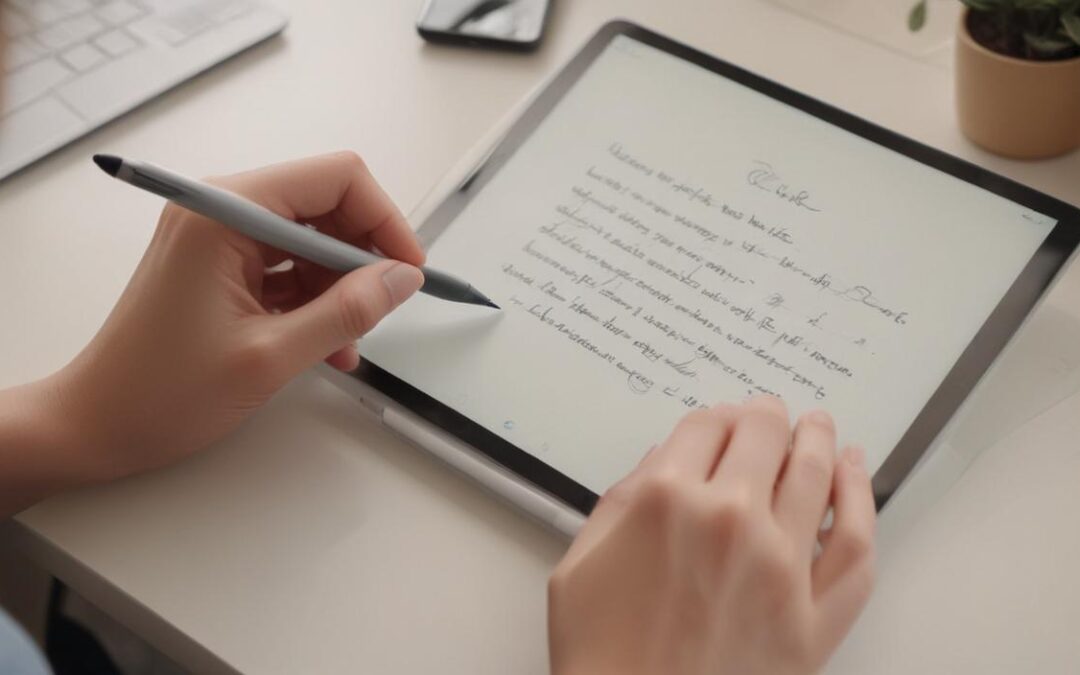 Jak udoskonalić swoje pismo odręczne dzięki interaktywnym kursom AI